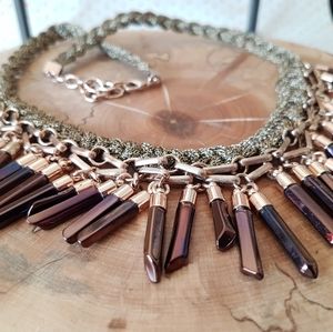 Stella & Dot Bora Fringe Necklace